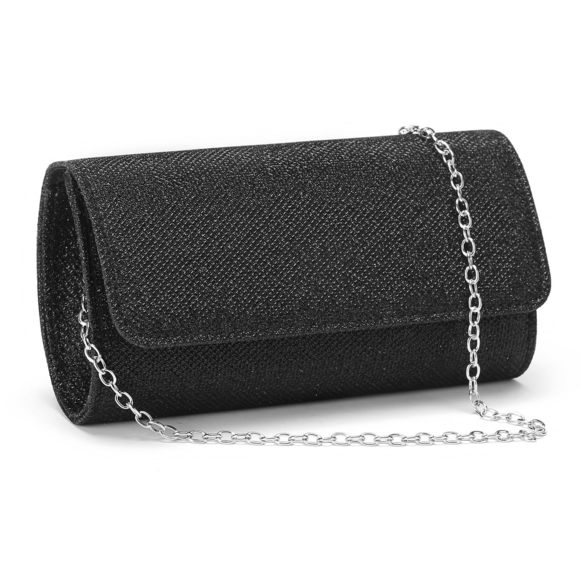 Clutch Purses, Evening Bag With Detachable Chain Ladies Sparkling :> - Picture 1 of 6